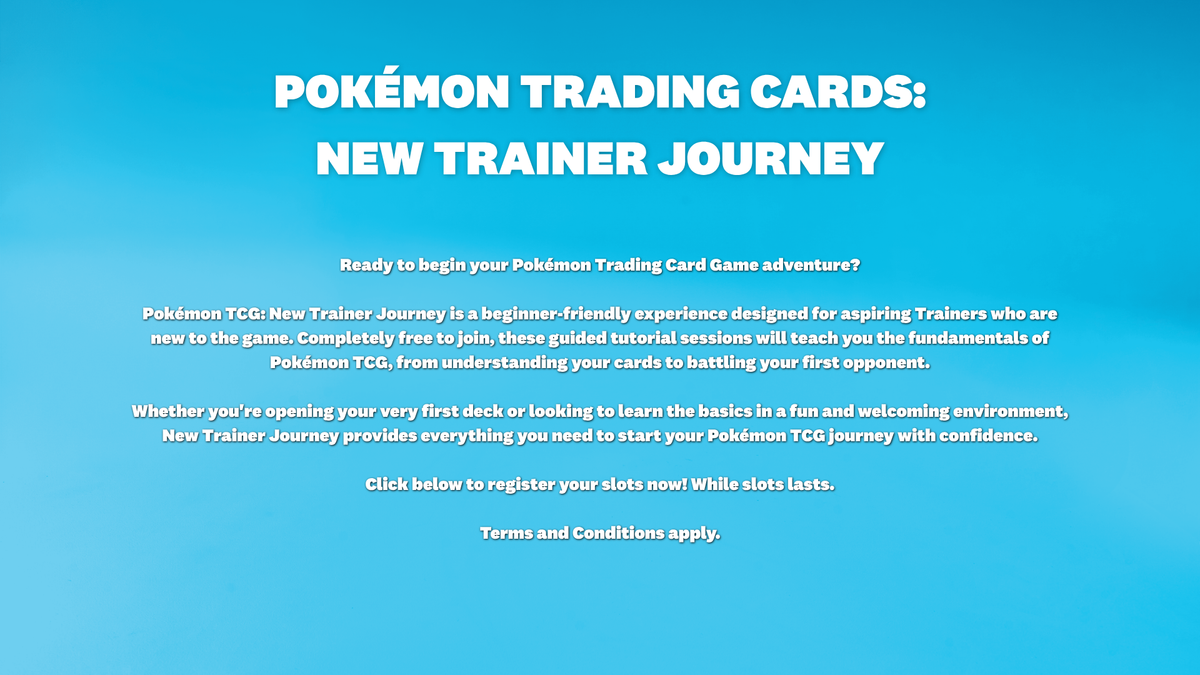 Pokémon Trading Card Game: New Trainer Journey