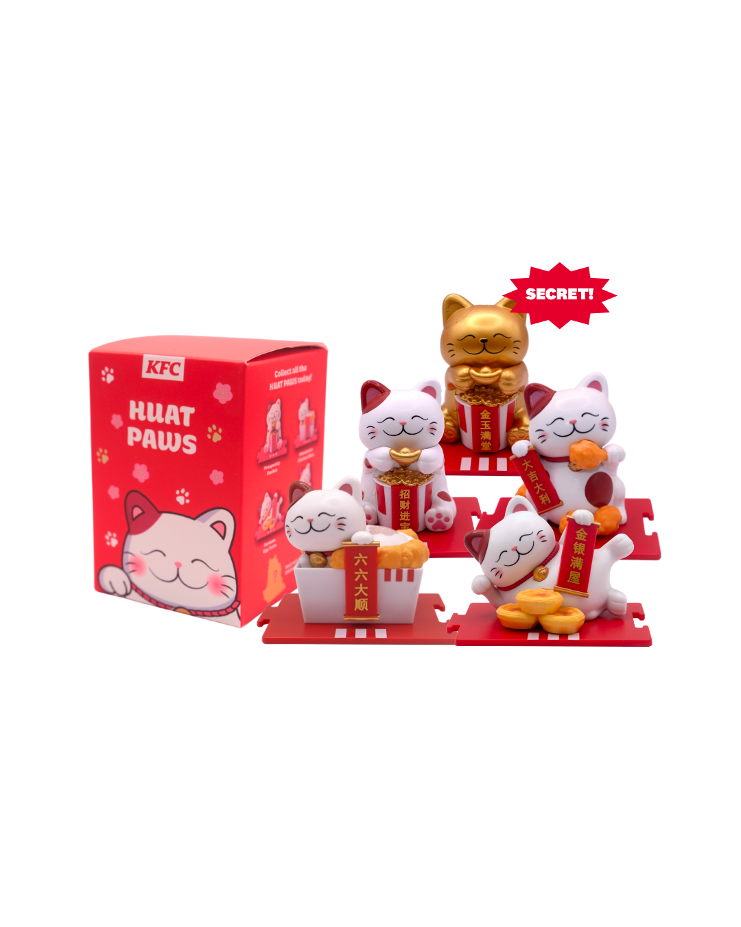 KFC Huat Paw Blind Box - KFC Karnival