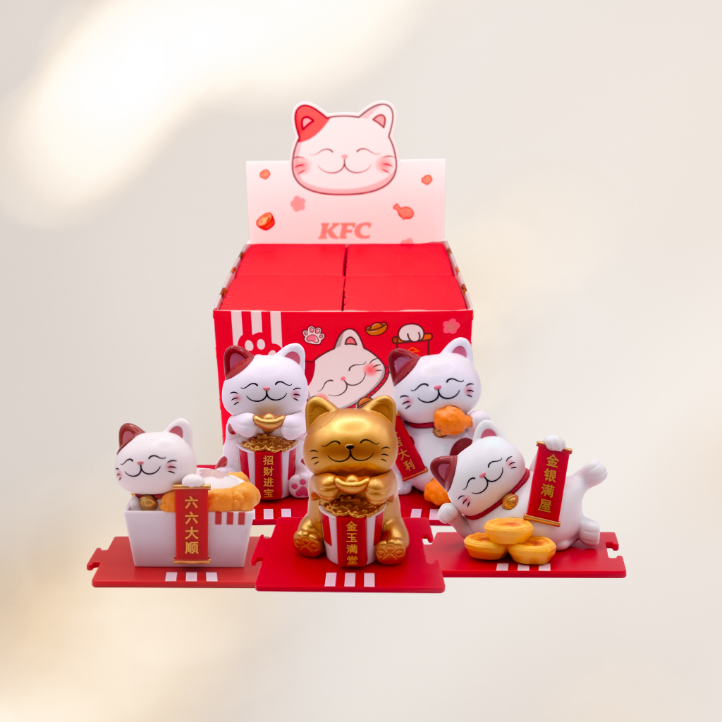 KFC Huat Paws Full Set of 4