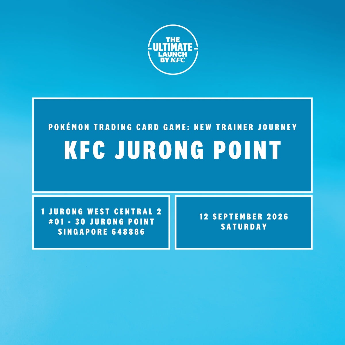 Pokémon Trading Card Game: New Trainer Journey (Jurong Point)