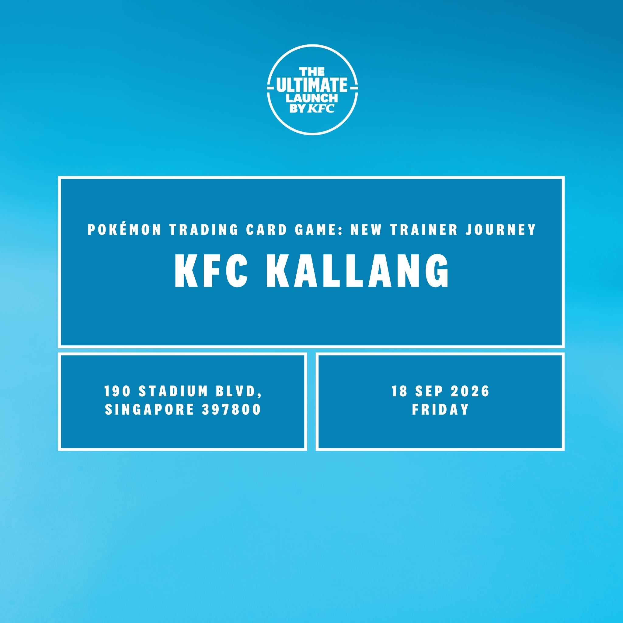 Pokémon Trading Card Game: New Trainer Journey (Kallang)
