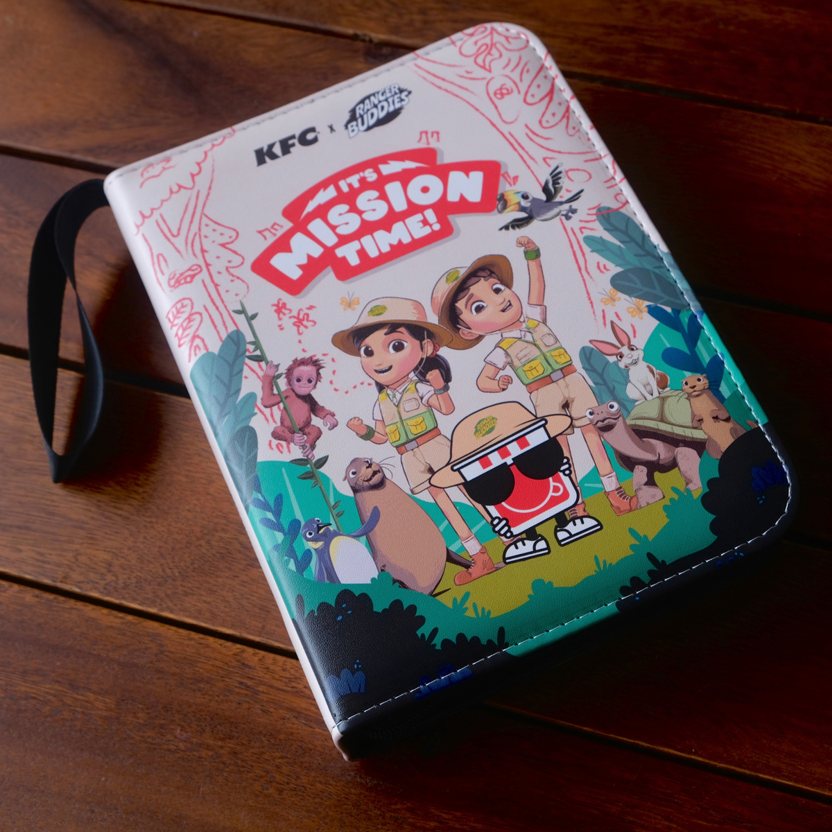 KFC x Ranger Buddies Collectible Card Binder