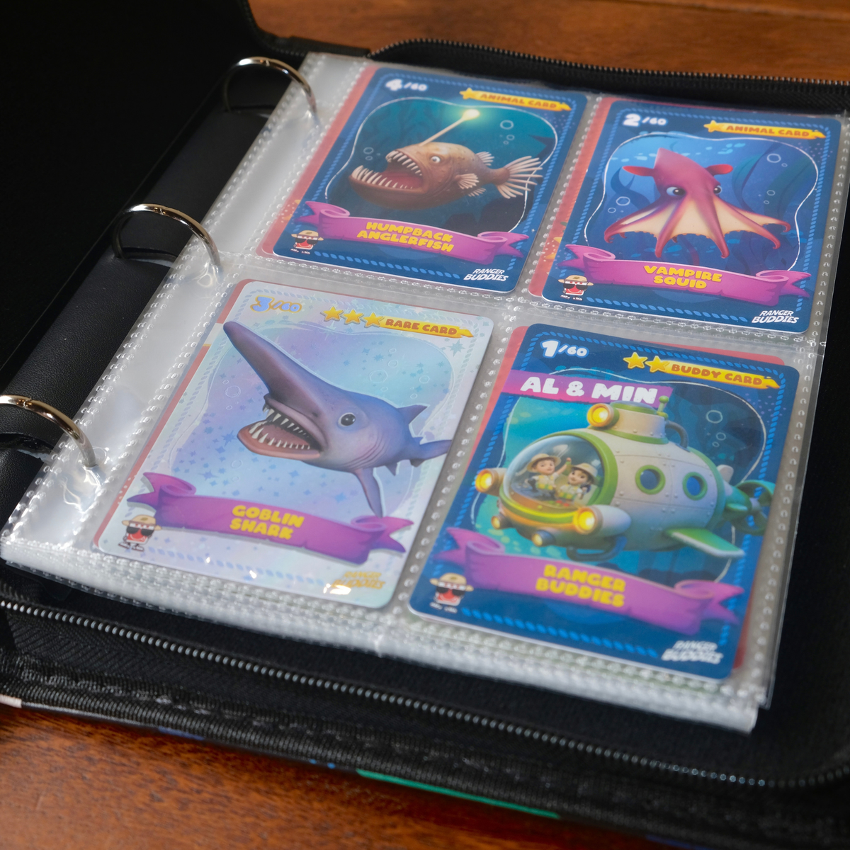 KFC x Ranger Buddies Collectible Card Binder